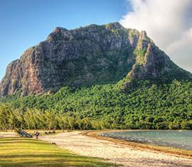 Le Morne Brabant Mountain Unesco Site Mauritius