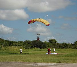 Skydive activity mauritius